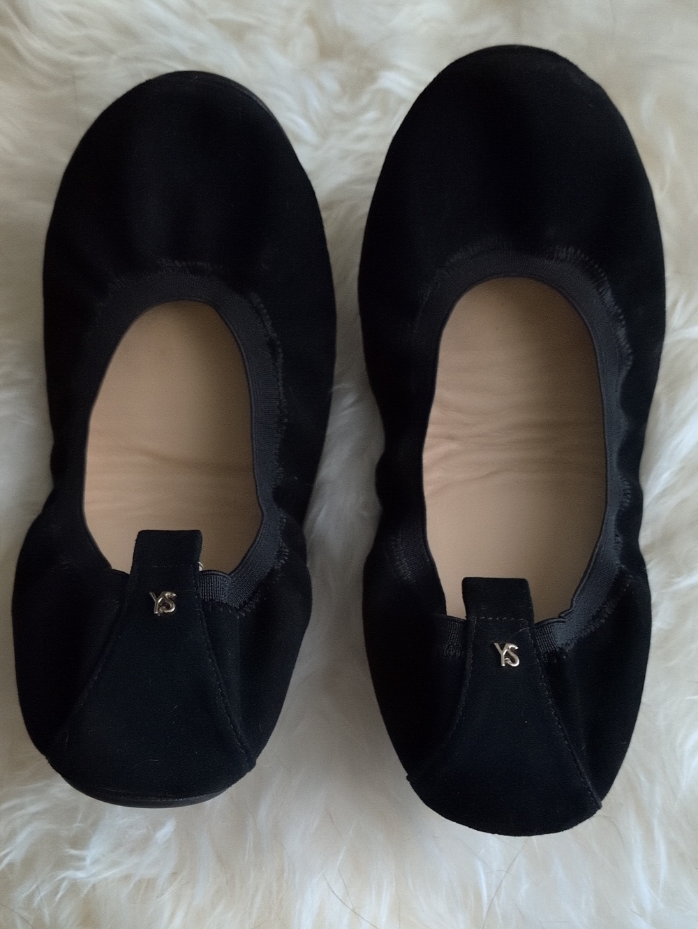 Yosi Samra Women's Suede Ballet Flats 10